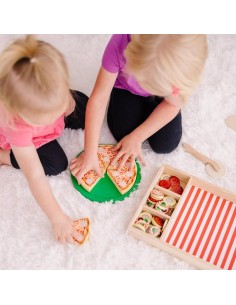 Pizza De Madera, Alimentos de Madera, Ju 2