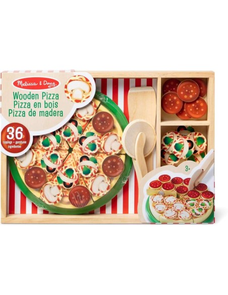 Pizza De Madera, Alimentos de Madera, Ju