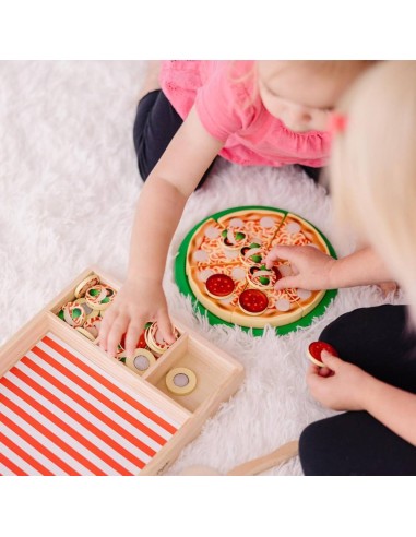 Pizza De Madera, Alimentos de Madera, Ju