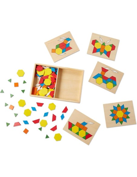  Bloques Y Tableros Con Diseños , Juguet