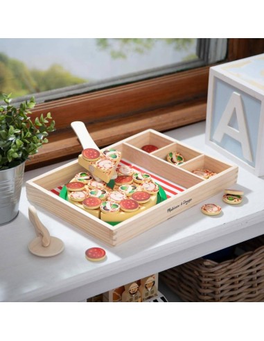 Pizza De Madera, Alimentos de Madera, Ju