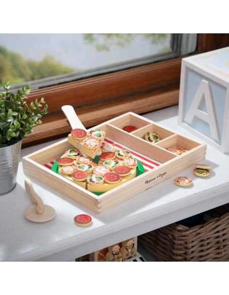 Pizza De Madera, Alimentos de Madera, Ju