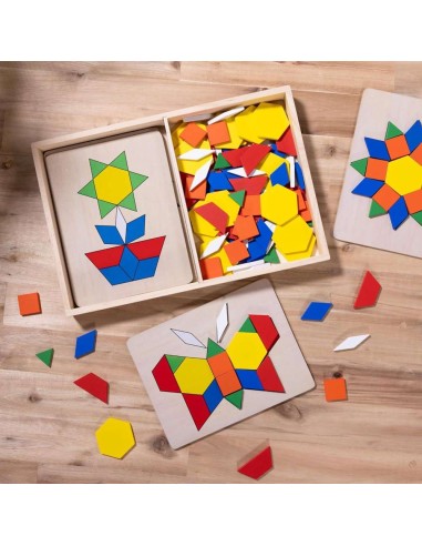  Bloques Y Tableros Con Diseños , Juguet