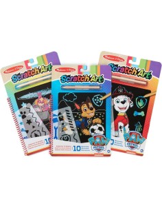 Paw Patrol Scratch Art Asst SURTIDO 