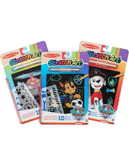 Paw Patrol Scratch Art Asst SURTIDO 