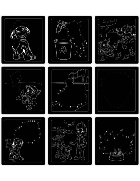 Paw Patrol Scratch Art Asst SURTIDO 