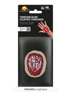 Cicatriz tendones mano 10 cms, latex 2