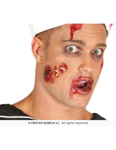 Cicatriz bichos con adhesivo latex 2