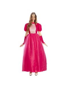 DISFRAZ PRINCESA ROSA MUJER T-ML