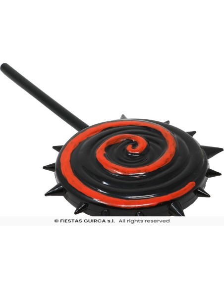 Piruleta roja y negra 20 cm