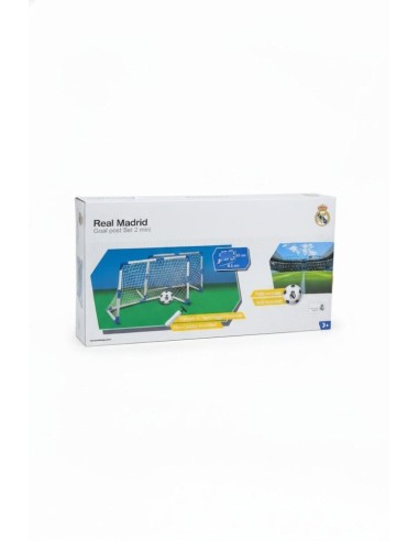 Pack 2 Porterias Real Madrid Mini con ba
