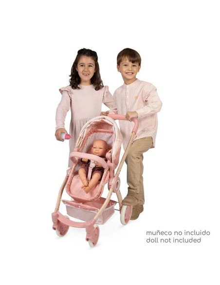 Carro de Muñecas Tulipe 3x1 Plegable DeC