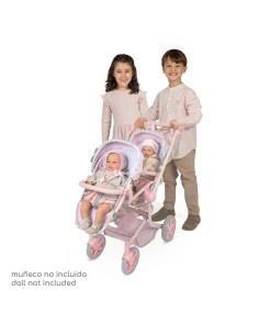 Carro de Muñecas Sophie Silla Gemelar Pl 2