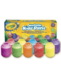 10 Botes Pintura Lavables Efectos Especi