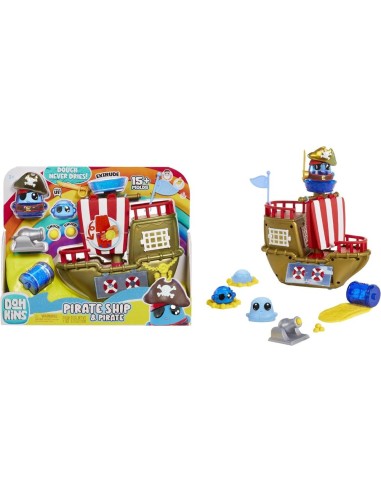 DohKins Pirate Ship Playset & Pirate - M