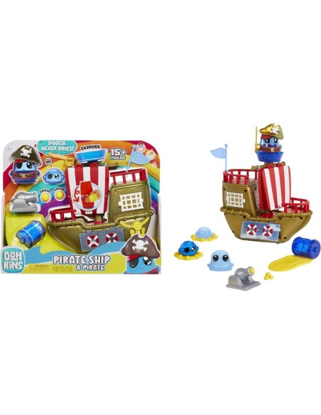 DohKins Pirate Ship Playset & Pirate - M