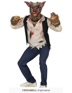 Disfraz Hombre lobo killer werewolf t.M