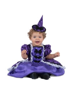 DISFRAZ BRUJA VERSALLES MORADA 2-3 AÑOS