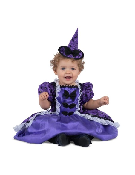 DISFRAZ BRUJA VERSALLES MORADA 1-2 AÑOS