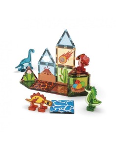 Magnetic Tiles Dino World 25 piezas 2