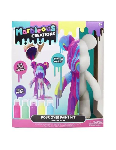 Marbleous Bear Set – Crea tu oso de colo