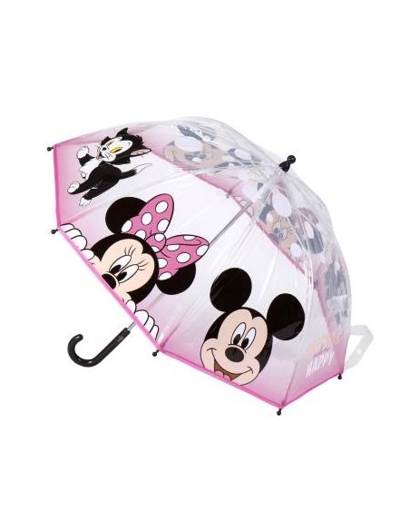 Minnie Paraguas Manual Poe Burbuja Mn Ba