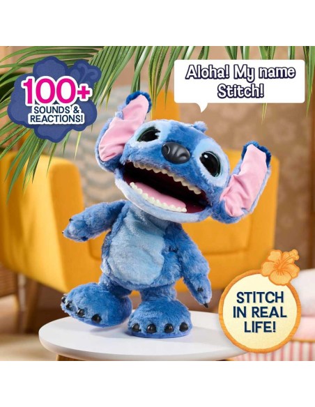 Peluche Interactivo Stitch 34 cm – Disne