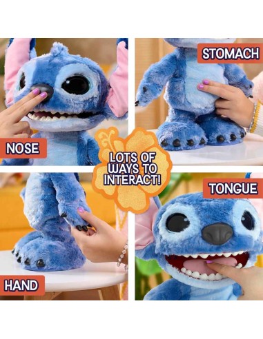 Peluche Interactivo Stitch 34 cm – Disne
