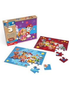 Puzzles x3 24 pzas Paw Patrol