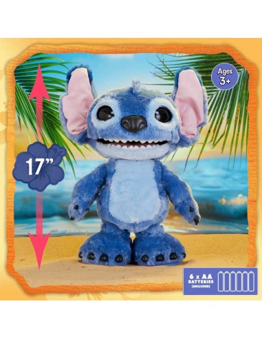 Peluche Interactivo Stitch 34 cm – Disne