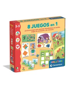 Juego Educativo Clementoni 8 Juegos en 1