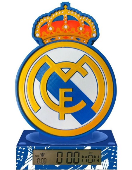 Real Madrid Lampara 3D Alarma y Desperta