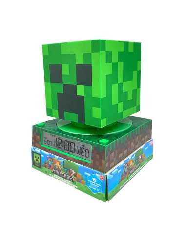 LAMPARA 3D CON DESPERTADOR