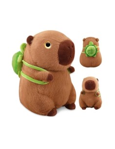Peluche Capibara Mochila 45Cm 2 Colores