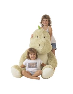 Peluche Dino Verde Jumbo 140Cm