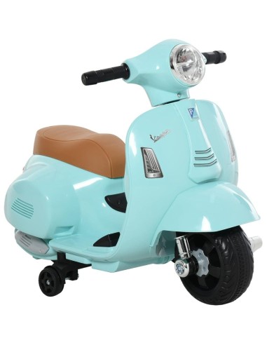 Moto Mini Vespa 6V Verde para Niños