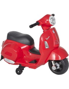 Moto Mini Vespa 6V Roja para Niños