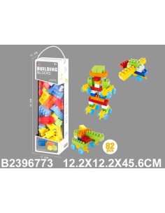 Bote de Construcción 82 Piezas – Bloques