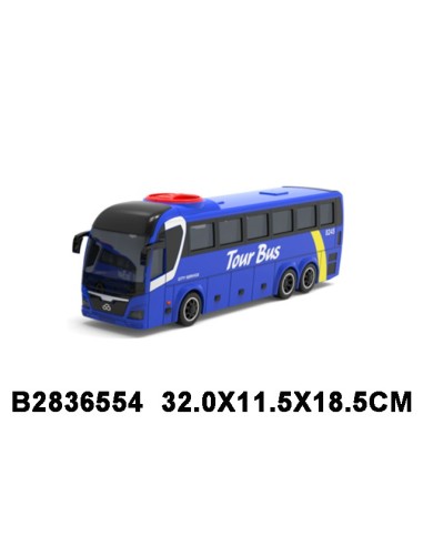 Autobús de Fricción con Luz y Sonido 1:1