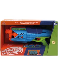Pistola Blaster Shots Soft con Dardos de