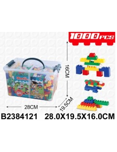 Caja de Construcción Infantil 1000 Pieza