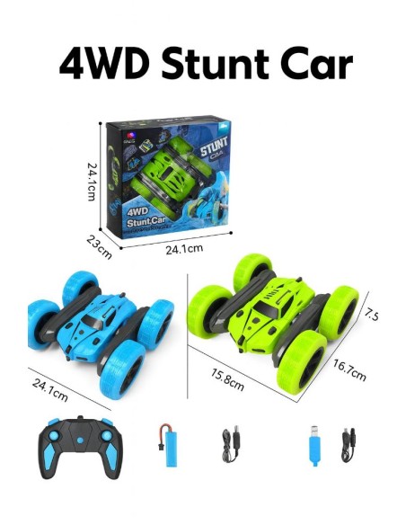 Rc 4Wd Shoker Piruetas 360º