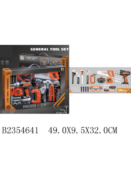 Caja de Herramientas Electrónica 24pzas