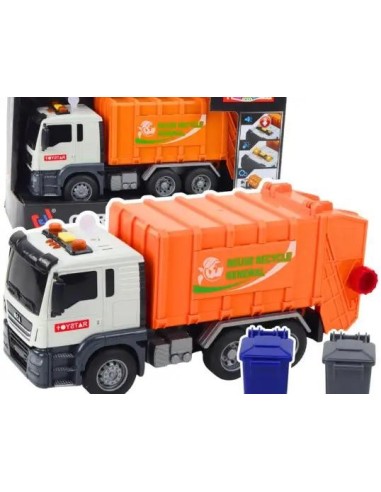 Camion De Basura Luz Y Sonido Toystar