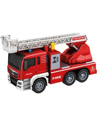 Camion De Bomberos Luz Y Son. Toystar