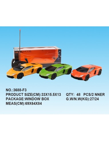 Coche RC Lamborghini 1:18 – Teledirigido