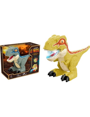 Dinosaurio Bluey con Humo, Sonido y Movi