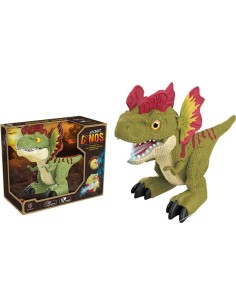 Dinosaurio con Humo y Sonidos 17 cm 