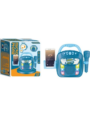 Amplificador Bluetooth con Microfono Azu