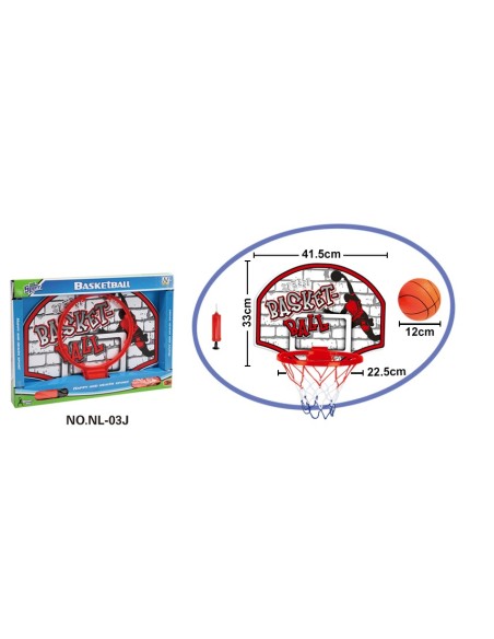 Canasta Infantil Basketball 41Cm.